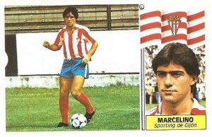 Liga 86-87. Marcelino (Sporting de Gijón). Ediciones Este.
