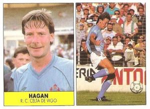 Liga 87-88. Hagan (Celta de Vigo). Ediciones Festival.
