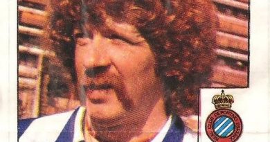 Super Cromos Los Mejores del Mundo. (1981). Custers (R.C.D. Español). Chicle Fútbol Boomer.