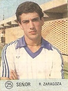 1983 Selección de Fútbol Liga. Señor (Real Zaragoza). Editorial Mateo Mirete.
