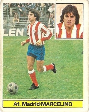 Liga 81-82. Marcelino (Atlético de Madrid). Ediciones Este.