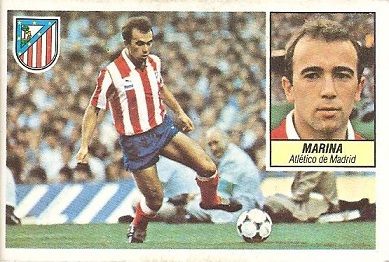 Liga 84-85. Marina (Atlético de Madrid). Ediciones Este.