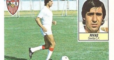 Liga 84-85. Rivas (Sevilla F. C.). Ediciones Este.