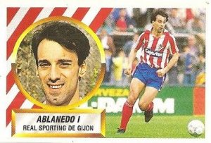 Liga 88-89. Ablanedo I (Real Sporting de Gijón). Ediciones Este.