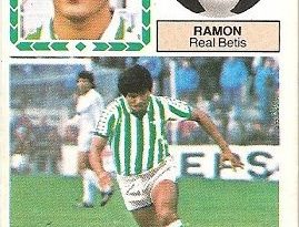 Liga 83-84. Ramón (Real Betis). Ediciones Este.
