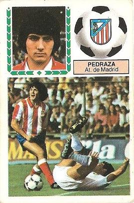 Liga 83-84. Pedraza (Atlético de Madrid). Ediciones Este.