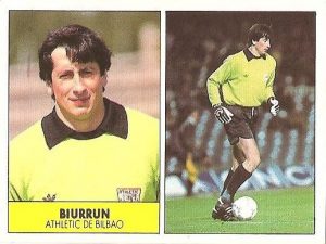 Liga 87-88. Biurrun (Ath. Bilbao). Ediciones Festival.
