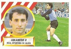 Liga 88-89. Ablanedo II (Real Sporting de Gijón). Ediciones Este.