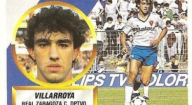 Liga 88-89. Villarroya (Real Zaragoza). Ediciones Este.