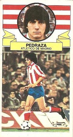 Liga 85-86. Pedraza (Atlético de Madrid). Ediciones Este.