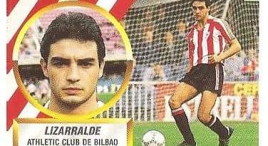 Liga 88-89. Lizarralde (Ath. Bilbao). Ediciones Este.