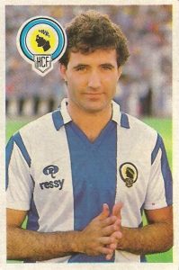 Diego Armando Maradona. Sus driblings. Sus goles. Mis entrenamientos. Liga 84-85. Luis (Hércules C.F.) Cromo Esport.