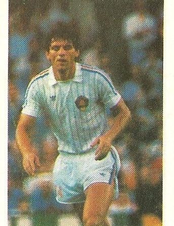 Eurocopa 1984. Jovanovic (Yugoslavia) Editorial Fans Colección.