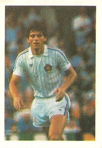 Eurocopa 1984. Jovanovic (Yugoslavia) Editorial Fans Colección.