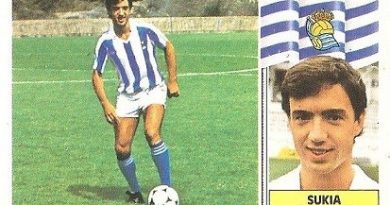 Liga 86-87. Sukía (Real Sociedad). Ediciones Este.