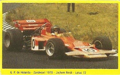 Grand Prix Ford 1982 . Jochen Rindt (Lotus). (Editorial Danone).