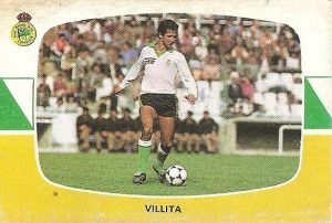 Liga 84-85. Villita (Racing de Santander). Cromos Cano.