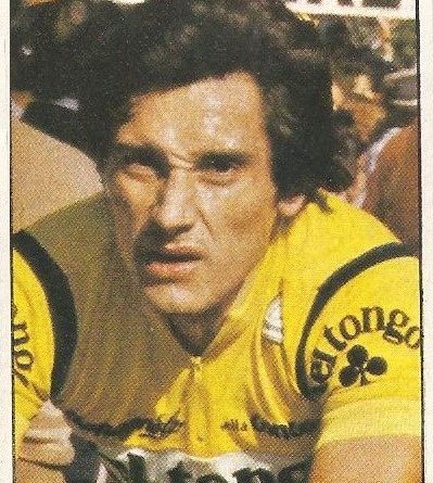 1983. Vuelta Ciclista - Ases Internacionales del Pedal. Saronni (Tongo). (Editorial J. Merchante - Chocolates Hueso).