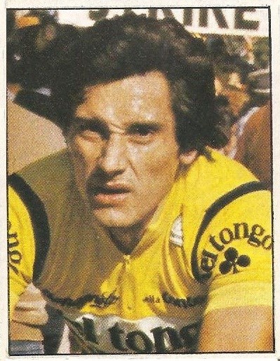 1983. Vuelta Ciclista - Ases Internacionales del Pedal. Saronni (Tongo). (Editorial J. Merchante - Chocolates Hueso).