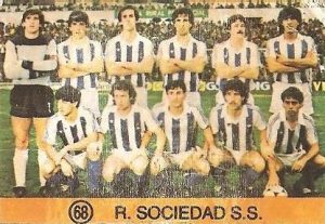 1983-84 Super Campeones. Real Sociedad. Ediciones Gol.