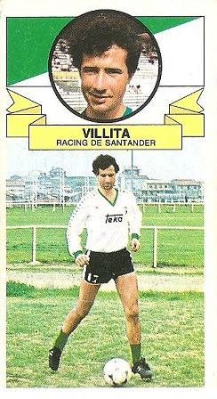 Liga 85-86. Villita (Racing de Santander). Ediciones Este.