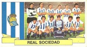 Liga 85-86. Real Sociedad. Ediciones Este.