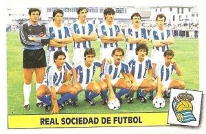Liga 86-87. Real Sociedad. Ediciones Este.
