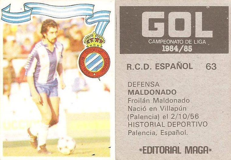Gol. Campeonato de Liga 1984-85. Editorial Maga.