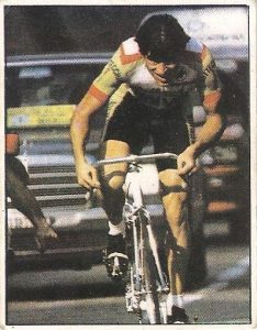1983. Vuelta Ciclista - Ases Internacionales del Pedal. Daniel Gisiger (Suiza). (Editorial J. Merchante - Chocolates Hueso).
