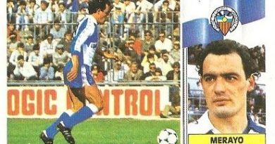 Liga 86-87. Merayo (C.E. Sabadell). Ediciones Este