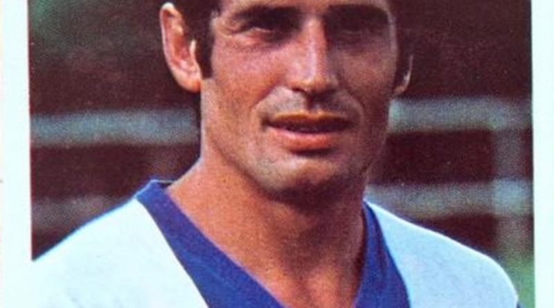 Liga 1979-80. José Antonio (Hércules C.F.) Editorial Cromo Crom. 📸: Grupo de Facebook Nuestros álbumes de cromos.