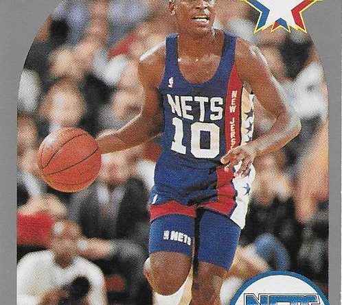 Basketball Card 1989 -1990. Mookie Blaylock (New Jersey Nets). NBA Hoops. 📸: Emilio Rodriguez Bravo.