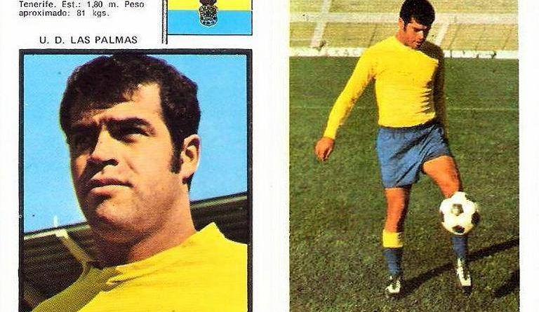 Campeonato de Liga 1971-72 Gilberto II (UD Las Palmas). Editorial Fher. 📸 Grupo de Facebook Nuestros álbumes de cromos.