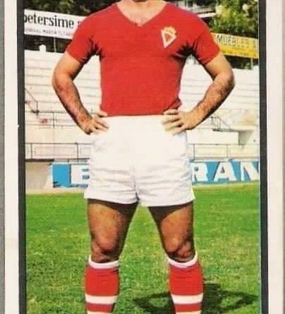 Liga 1973-74. Valenzuela (Real Murcia). Editorial Ruiz Romero. 📸 José Hernández Madrid.