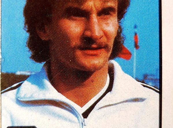 México 86. Rudi Voller (Alemania) Cromos Barna. 📸: Jaume Viusà.