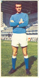 Liga 75-76. Iriarte (Real Oviedo). Ediciones Este. 📸: Toni Izaro.