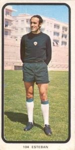 Liga 1973-74. Esteban (Elche C.F.). Editorial Ruiz Romero. 📸: José Hernández Madrid.