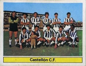 Liga 81-82. C.D. Castellón (C.D. Castellón). Ediciones Este. 📸: Grupo de Facebook Nuestros álbumes de cromos.