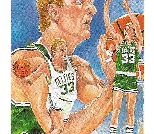 Cromos 1989 - 1990. Larry Bird (Boston Celtics). NBA Hoops. 📸: Emilio Rodriguez Bravo.
