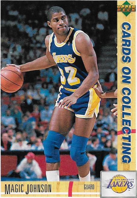 Cromos NBA 1991-1992. Magic Johnson (Los Angeles Lakers). Upper Deck. 📸: Emilio Rodriguez Bravo.
