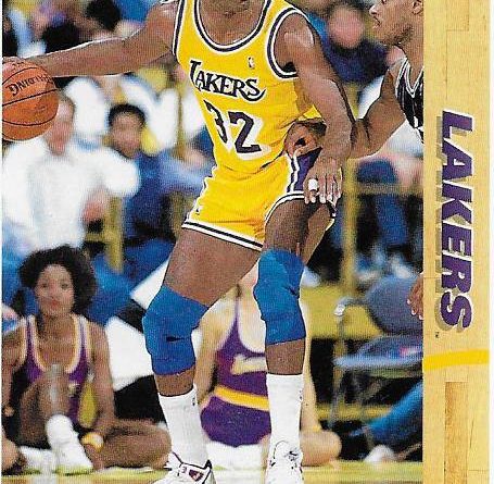 Cromos NBA 1991 - 1992. Magic Johnson (Los Angeles Lakers). Upper Deck. 📸: Emilio Rodriguez Bravo.