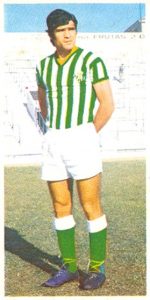 Liga 75-76. Biosca (Real Betis). Ediciones Este. 📸: Toni Izaro.