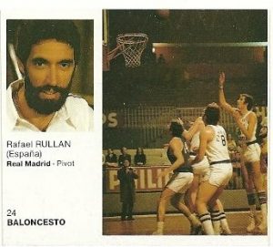 Ases del Deporte Mundial 1983. Rullán (Real Madrid) Editorial Bruguera. 📸: Fermín López Rico.