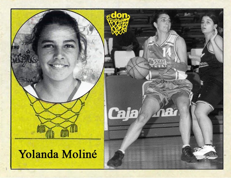 Yolanda Moliné (Symel Tenerife). 📸: Cromo-Montaje del Grupo de Facebook Nuestros álbumes de cromos.