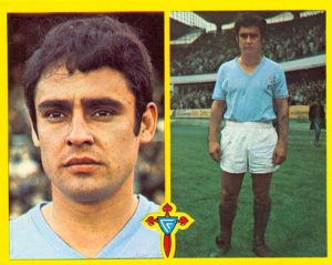 Liga 72-73. Lezcano (Celta de Vigo). Ediciones Este. 📸: Toni Izaro.