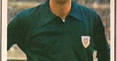 Liga 70-71. Iríbar (Athletic Club). Editorial Ruiz Romero. 📸: Francisco García.