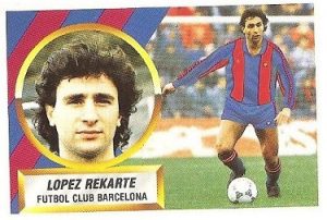 Liga 88-89. López Rekarte (F.C. Barcelona). Ediciones Este.