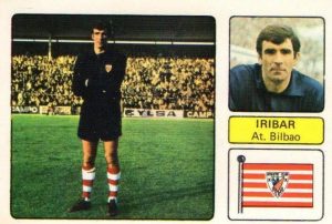 Liga 73-74. Iribar (Athletic Club). Editorial Fher. 📸: Juan Álvarez.