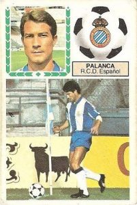 Liga 83-84. Palanca (R.C.D. Español). Ediciones Este.