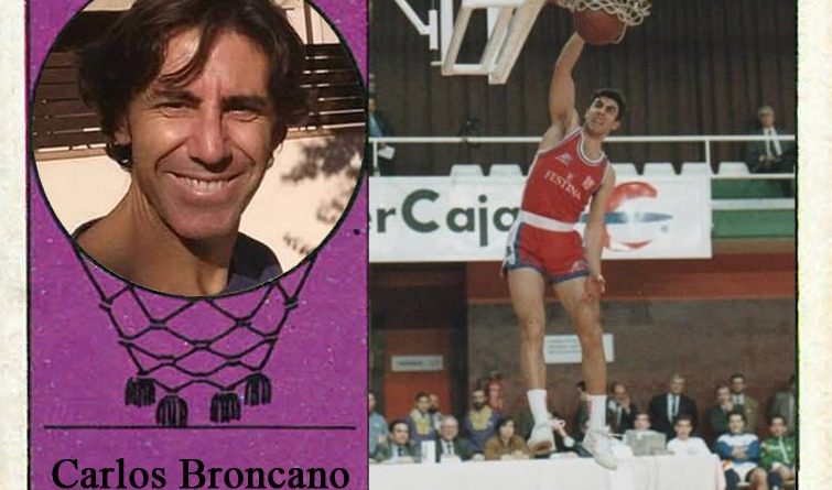 Carlos Broncano (B.C.C. Santa Coloma) 📸: Cromo-Montaje del Grupo de Facebook Nuestros álbumes de cromos.